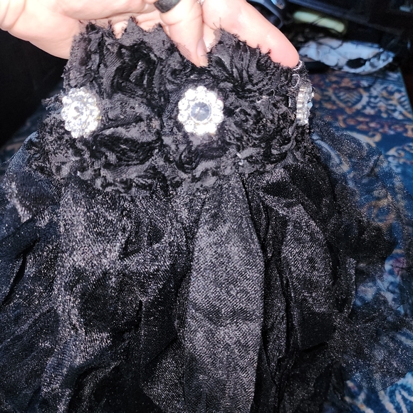 Bebe Oh La La Girls Black Tutu Dress OR Skirt 1 Year DEAL 5 for $20 - Picture 2 of 7